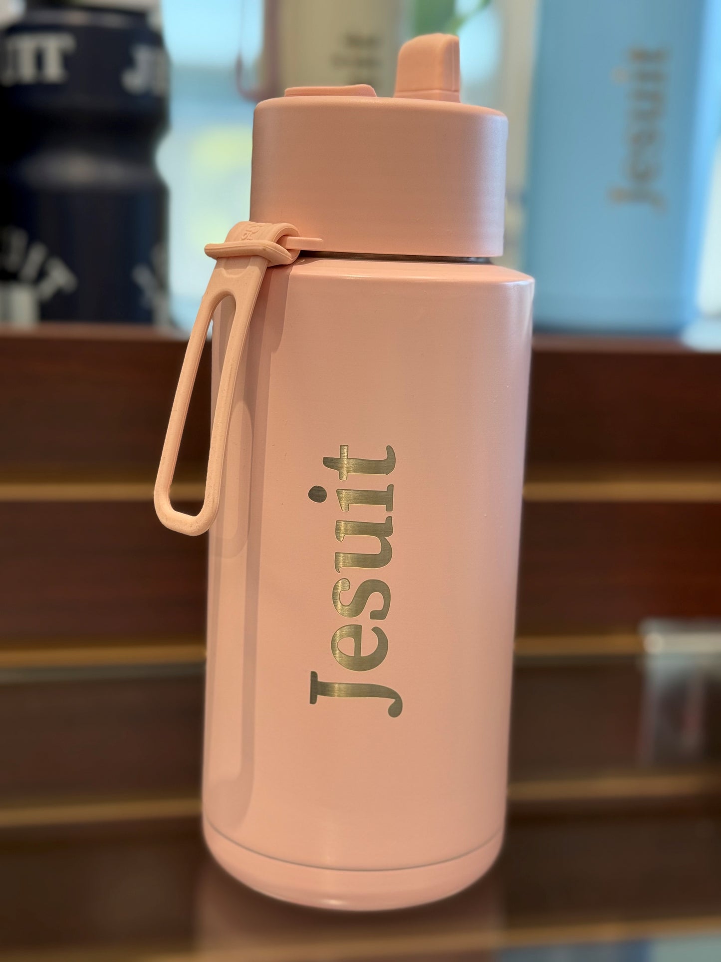 Frank Green Ceramic Reusable Water Bottle With Straw