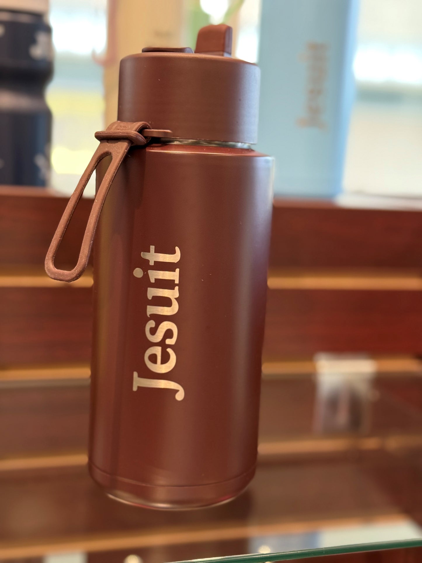 Frank Green Ceramic Reusable Water Bottle With Straw