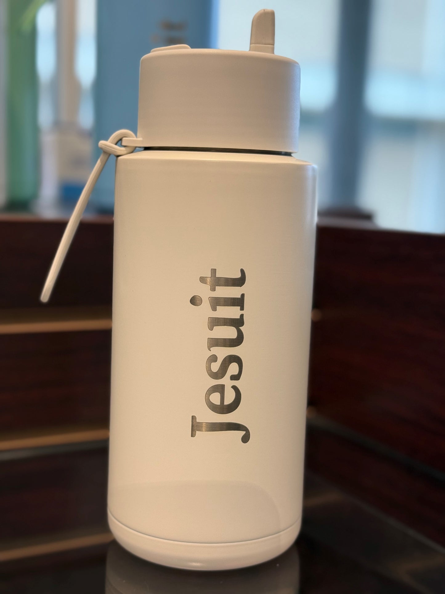 Frank Green Ceramic Reusable Water Bottle With Straw