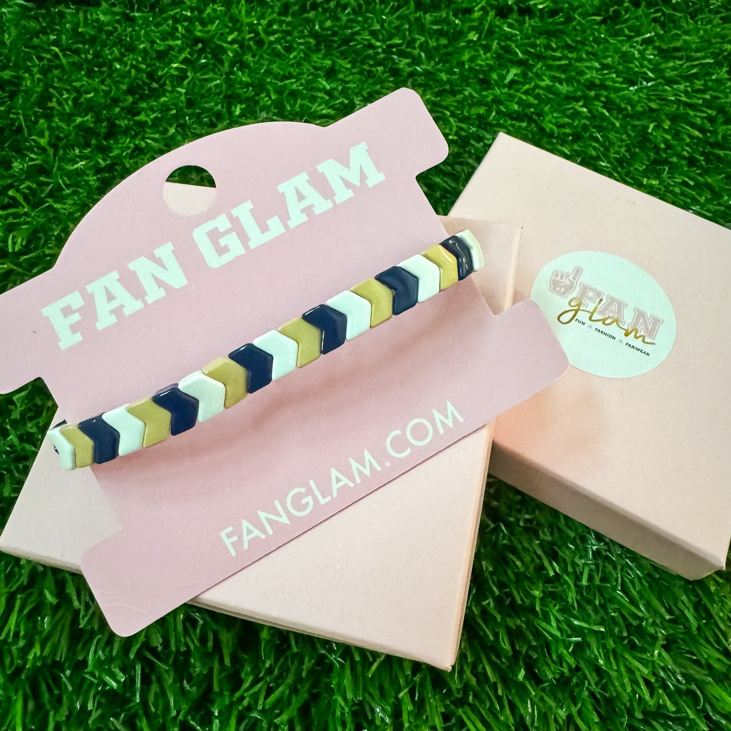 Gameday Enamel Chevron Accent Bracelet