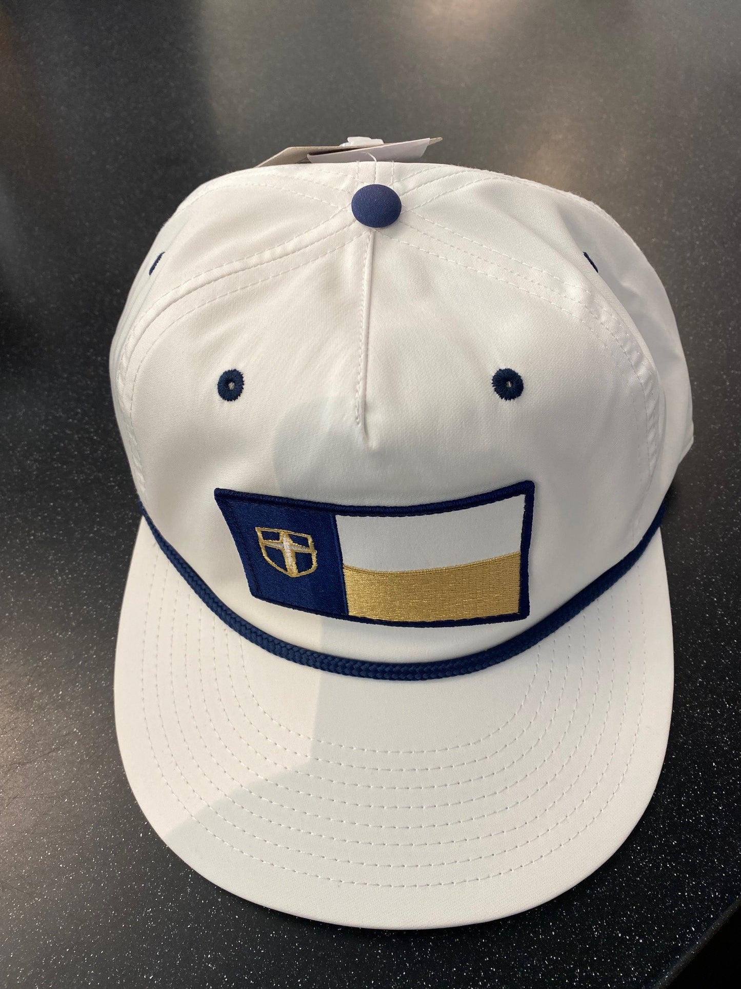 Jesuit Rope Hat with Flag
