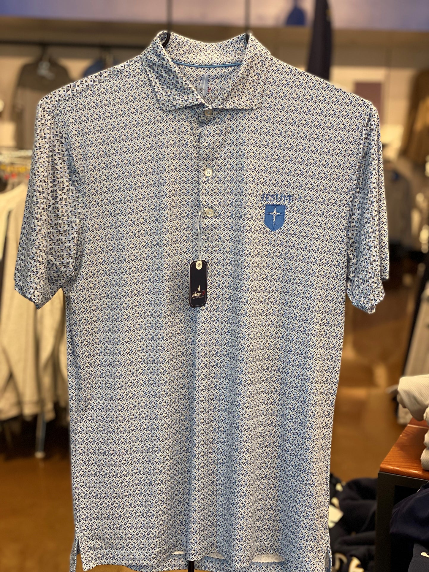 Johnnie-O Flint Polo in Maliblu