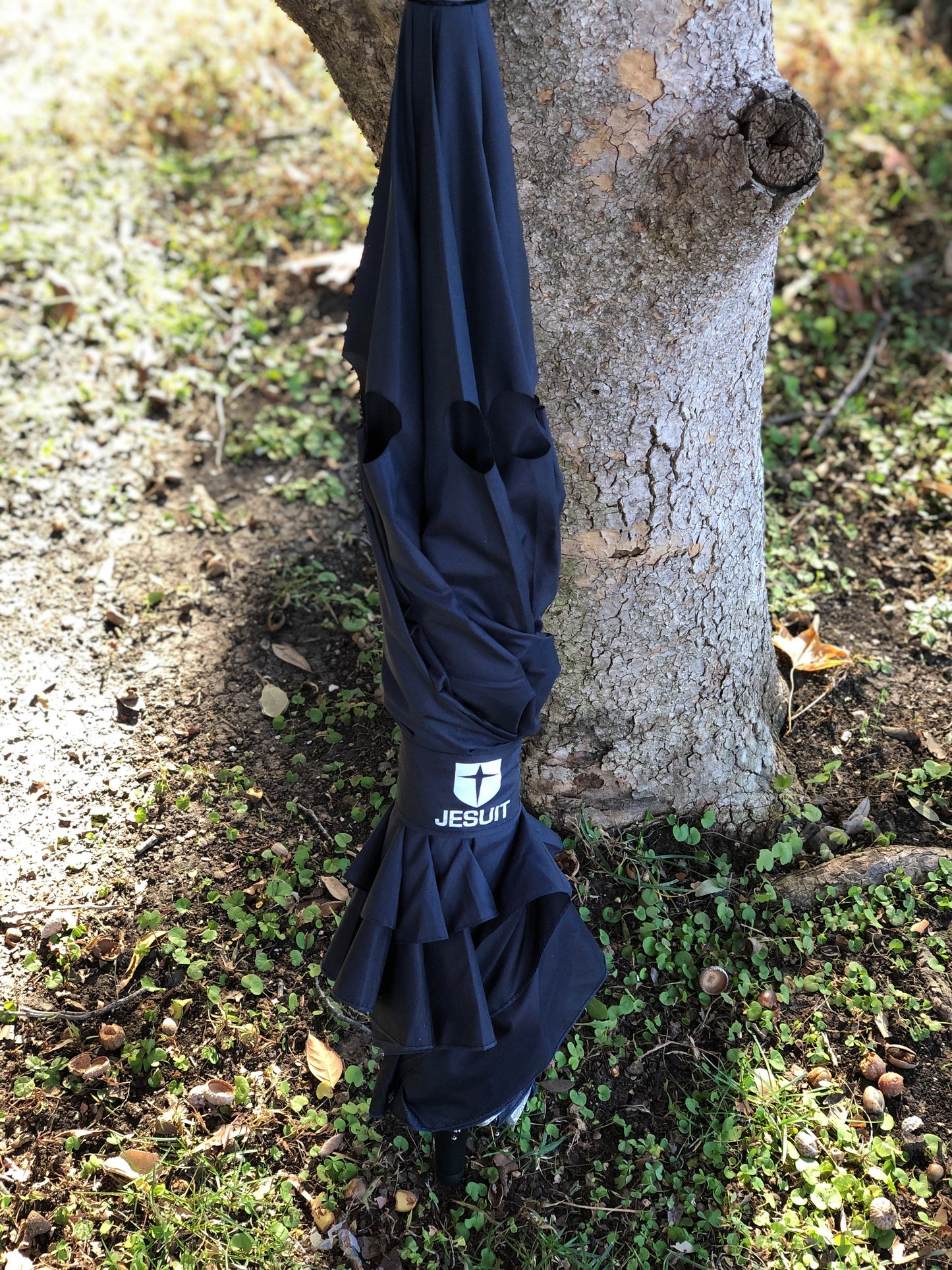 Reflective Navy Invertabrella
