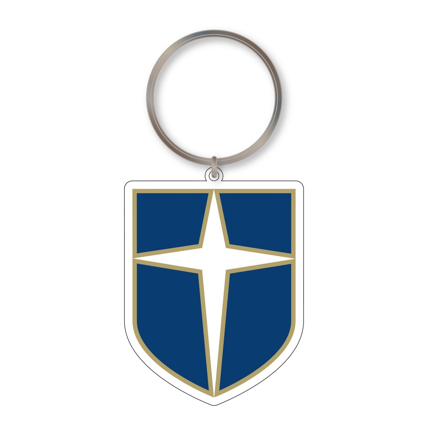 Jesuit Shield 3-D Softie Keytag