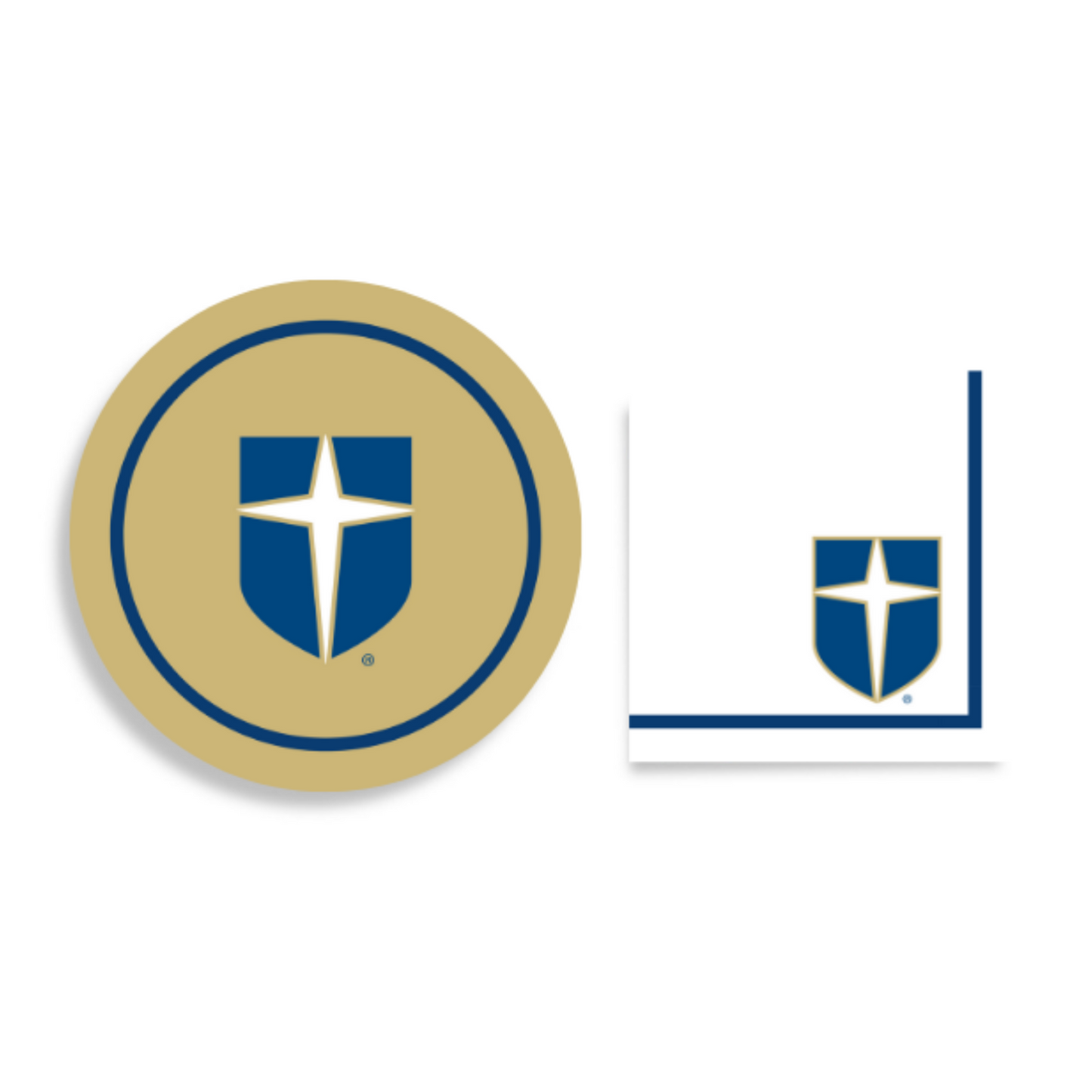 Custom Jesuit Paper Plates & Napkins