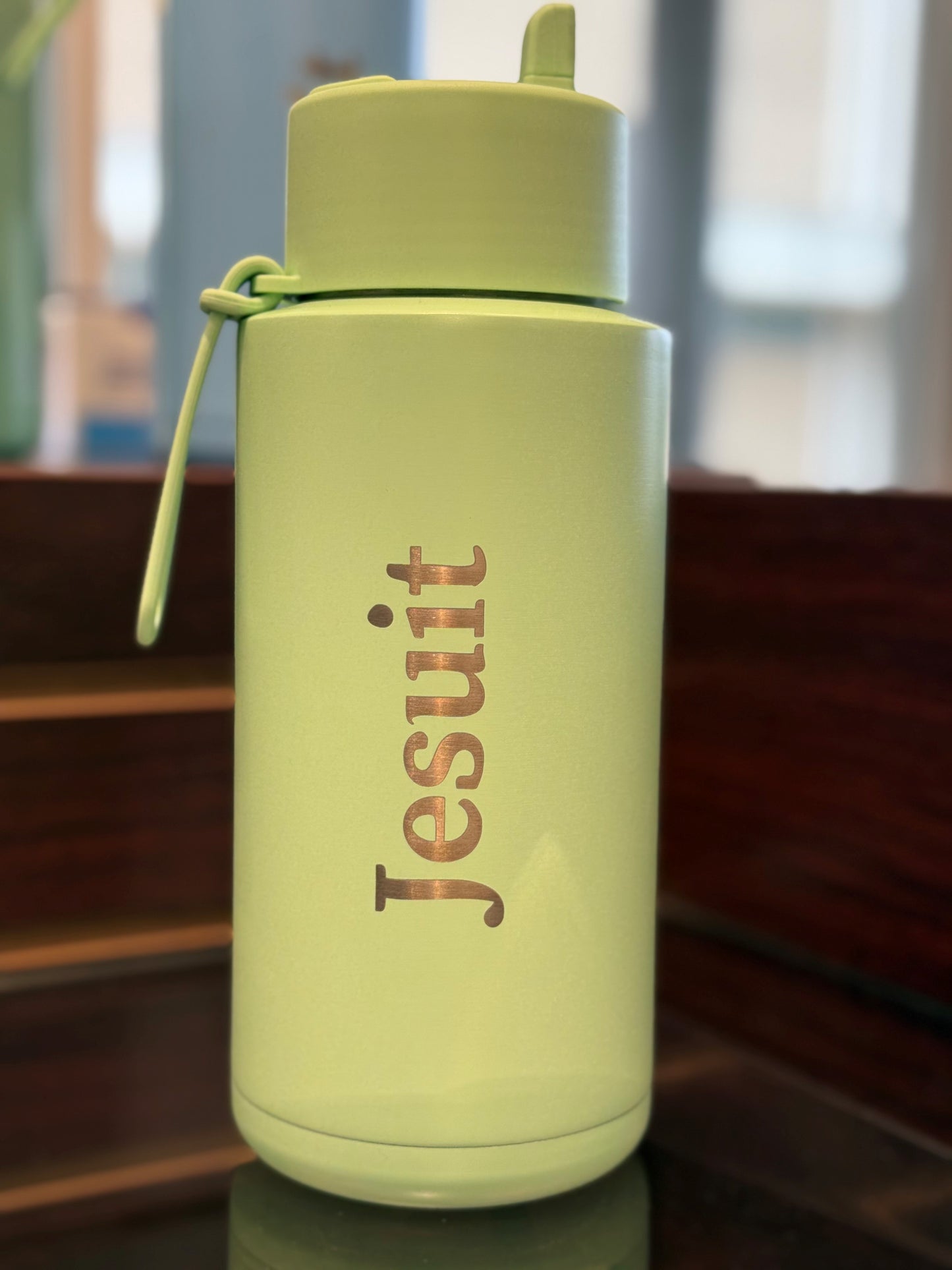Frank Green Ceramic Reusable Water Bottle With Straw