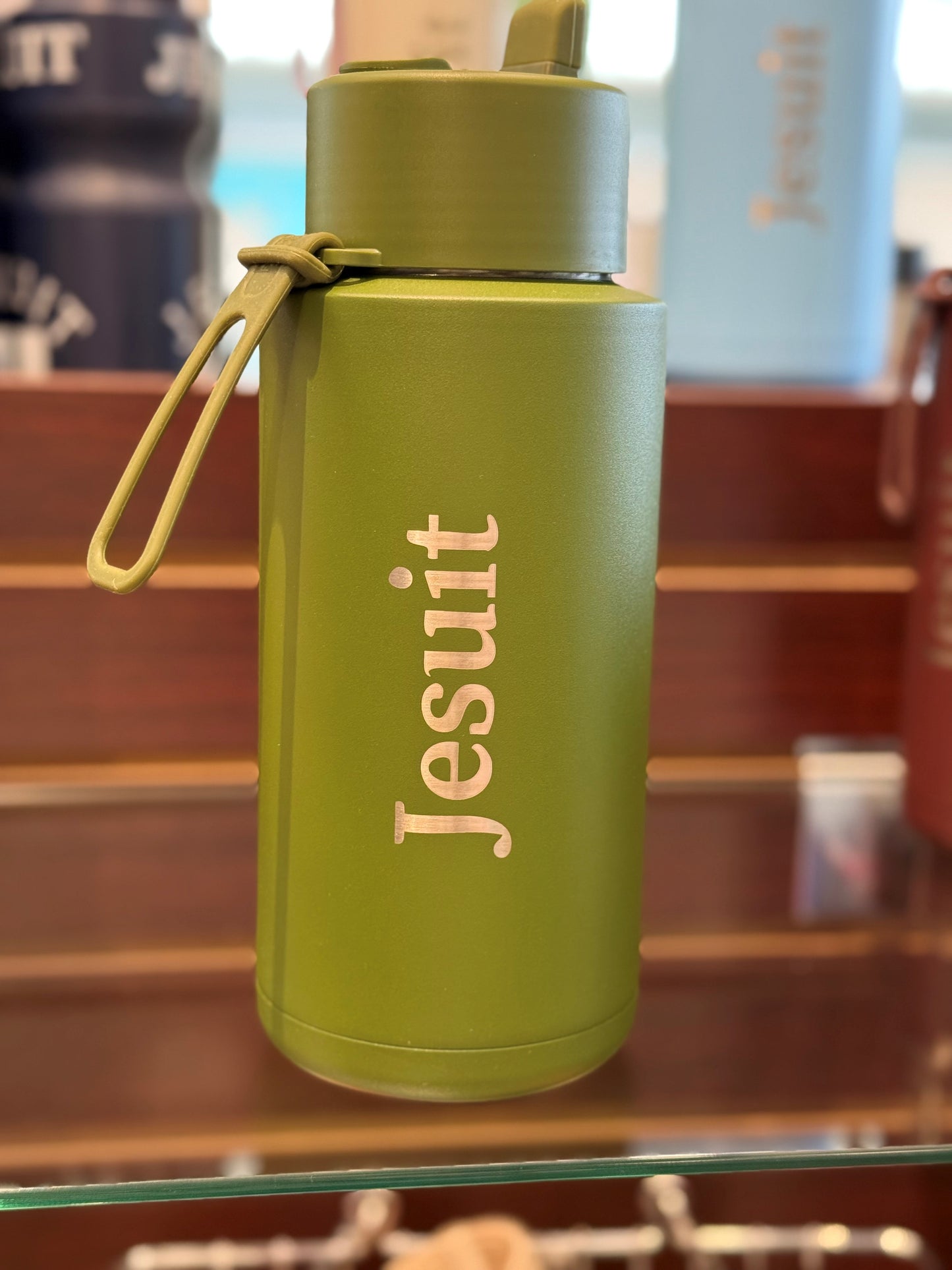 Frank Green Ceramic Reusable Water Bottle With Straw