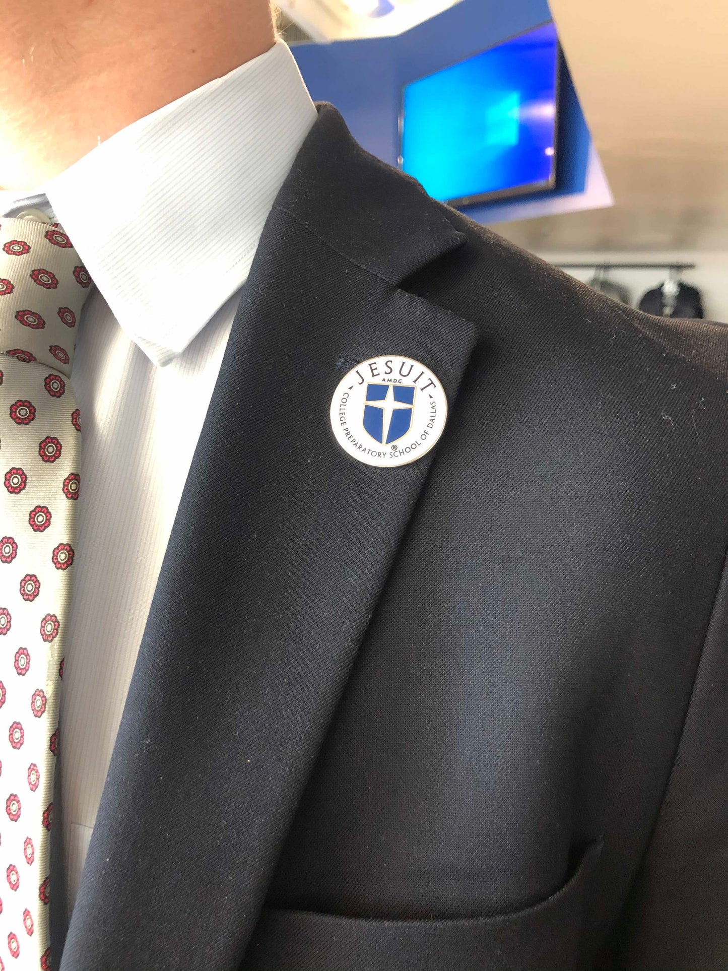 Jesuit College Prep Lapel Pin