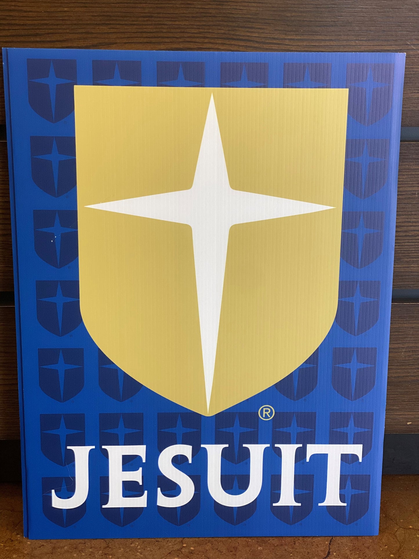 Jesuit Navy & Gold Yard Sign