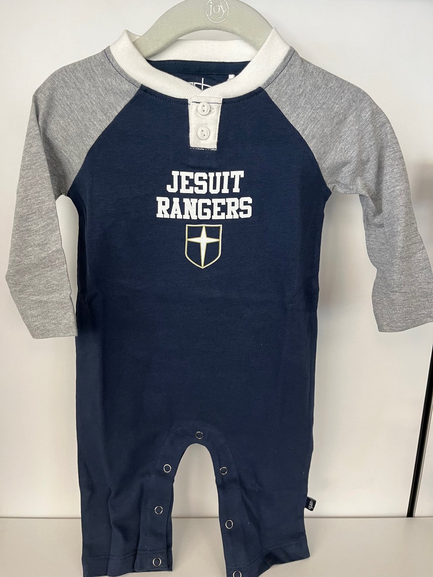 Infant Jesuit Ranger L/S Henley Onesie