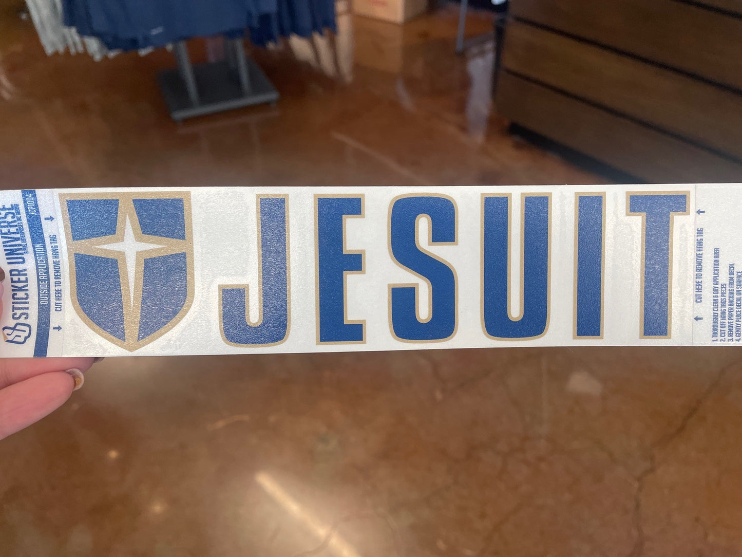 Rectangle JESUIT Sticker