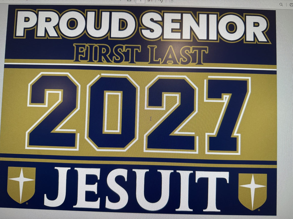 Customized SENIOR Yard Sign