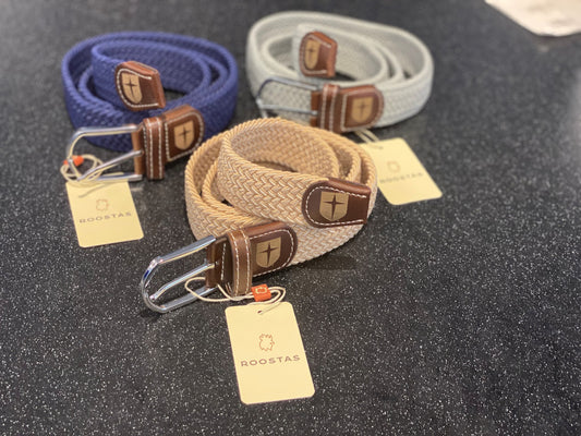 Woven stretch belt (3 colors)