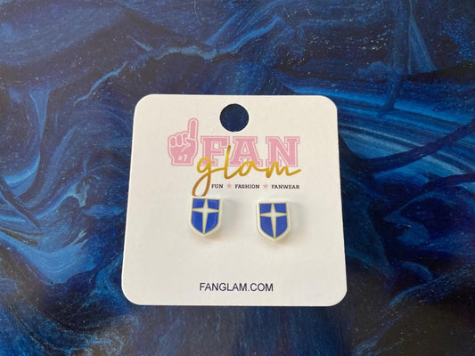 Mini Shield Earrings