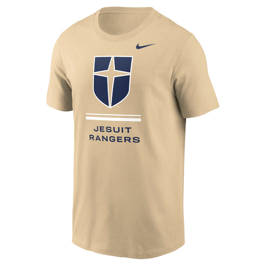 Nike Dri-FIT Cotton Tee in Team Gold
