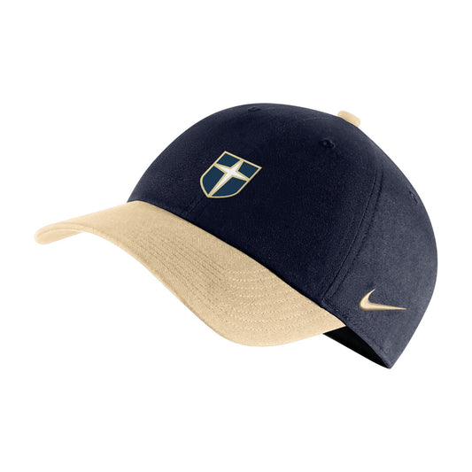 Nike Color Block Campus Hat-Navy