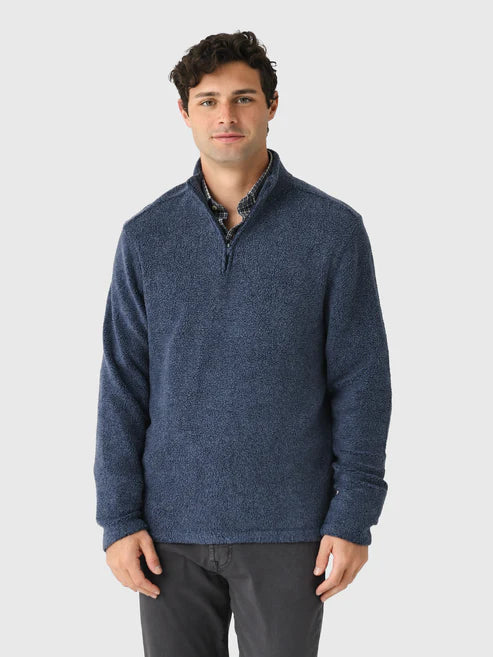 Johnnie-O Dion Sherpa Quarter Zip Pullover