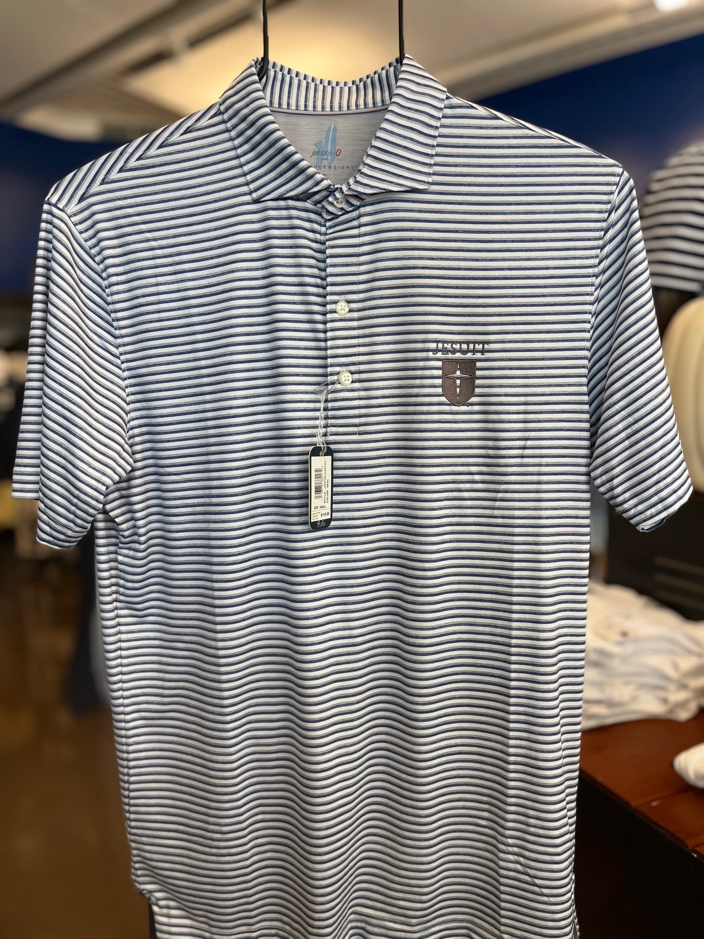 Johnnie-O Warwick Polo in Seal