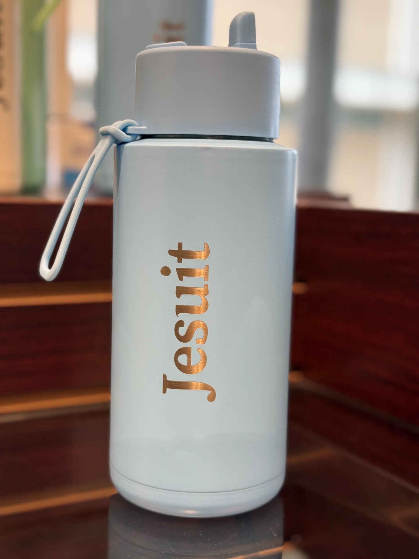Frank Green Ceramic Reusable Water Bottle With Straw