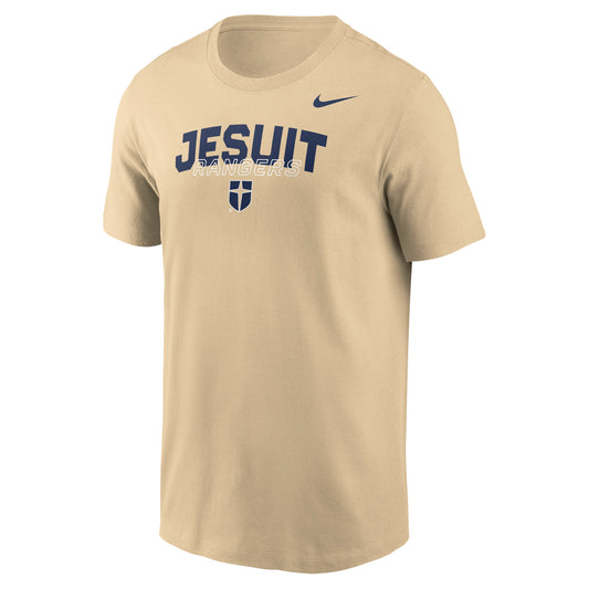 Nike Dri-FIT Cotton Tee in Team Gold