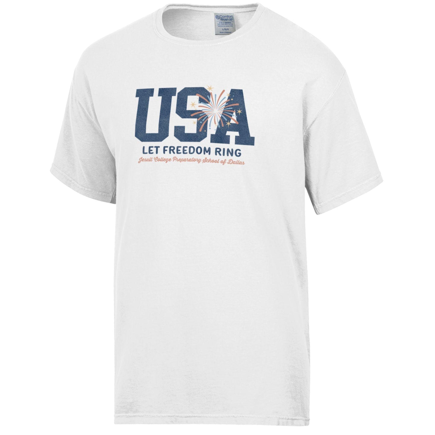 Custom Jesuit USA "Let Freedom Ring" Tee