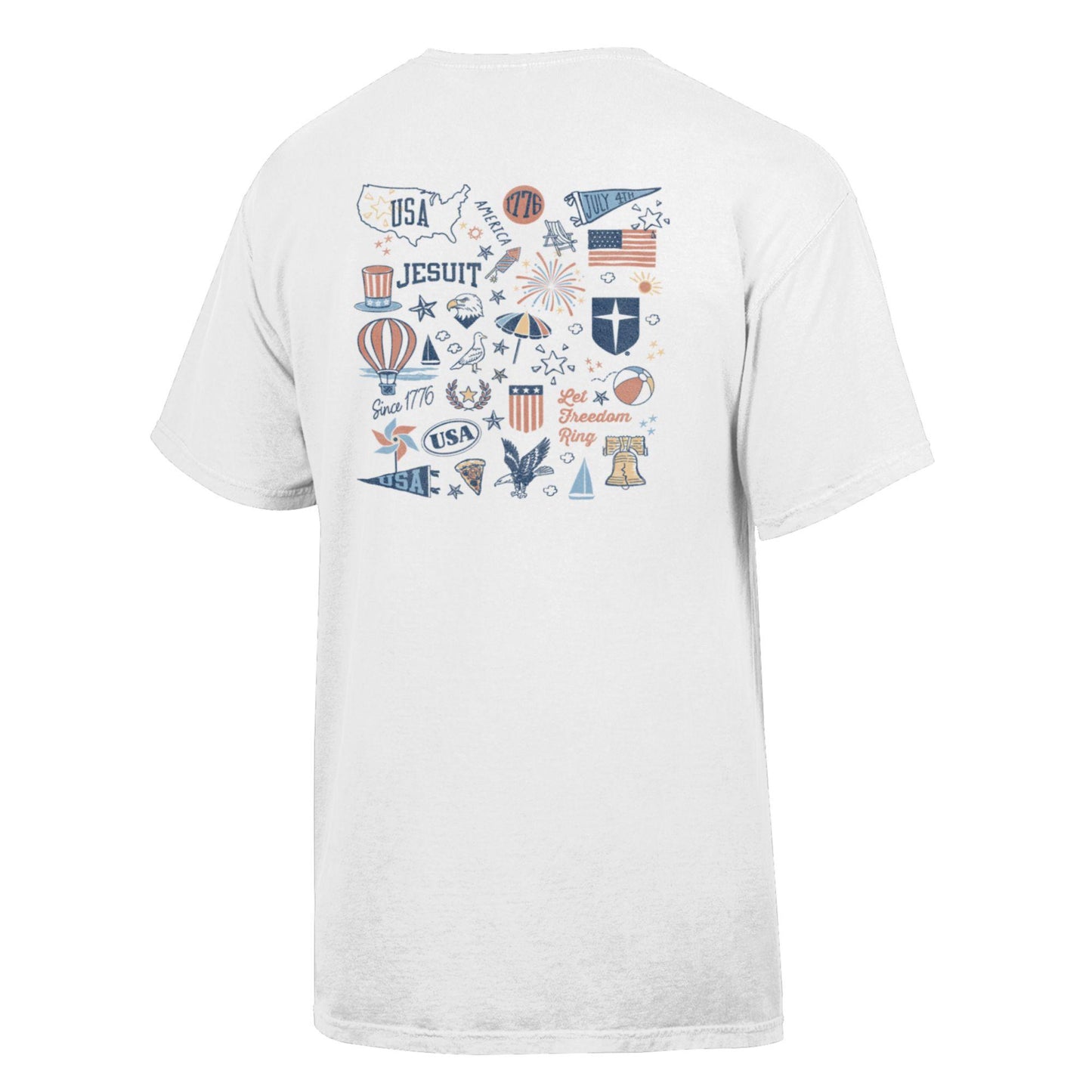 Custom Jesuit USA "Let Freedom Ring" Tee