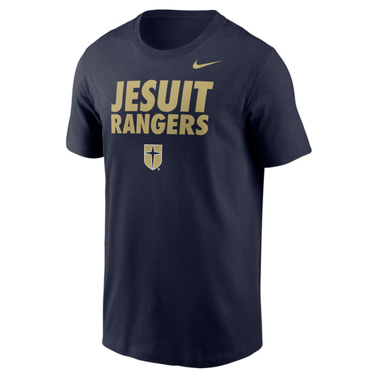 Nike Dri-FIT Navy Cotton Tee