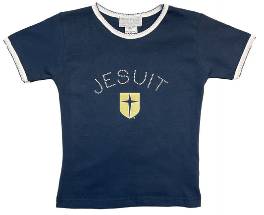 Third Street Navy Girls Cotton Tee