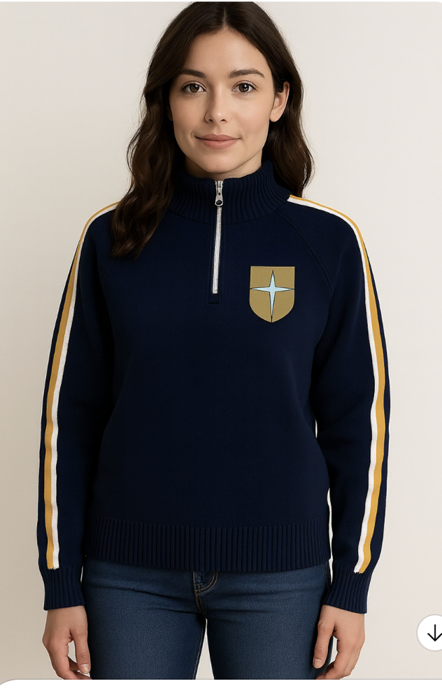 Track & Field Half Zip Sweater - Special Order