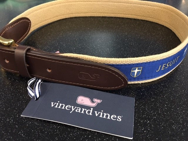 Vineyard Vines Jesuit Navy Belt
