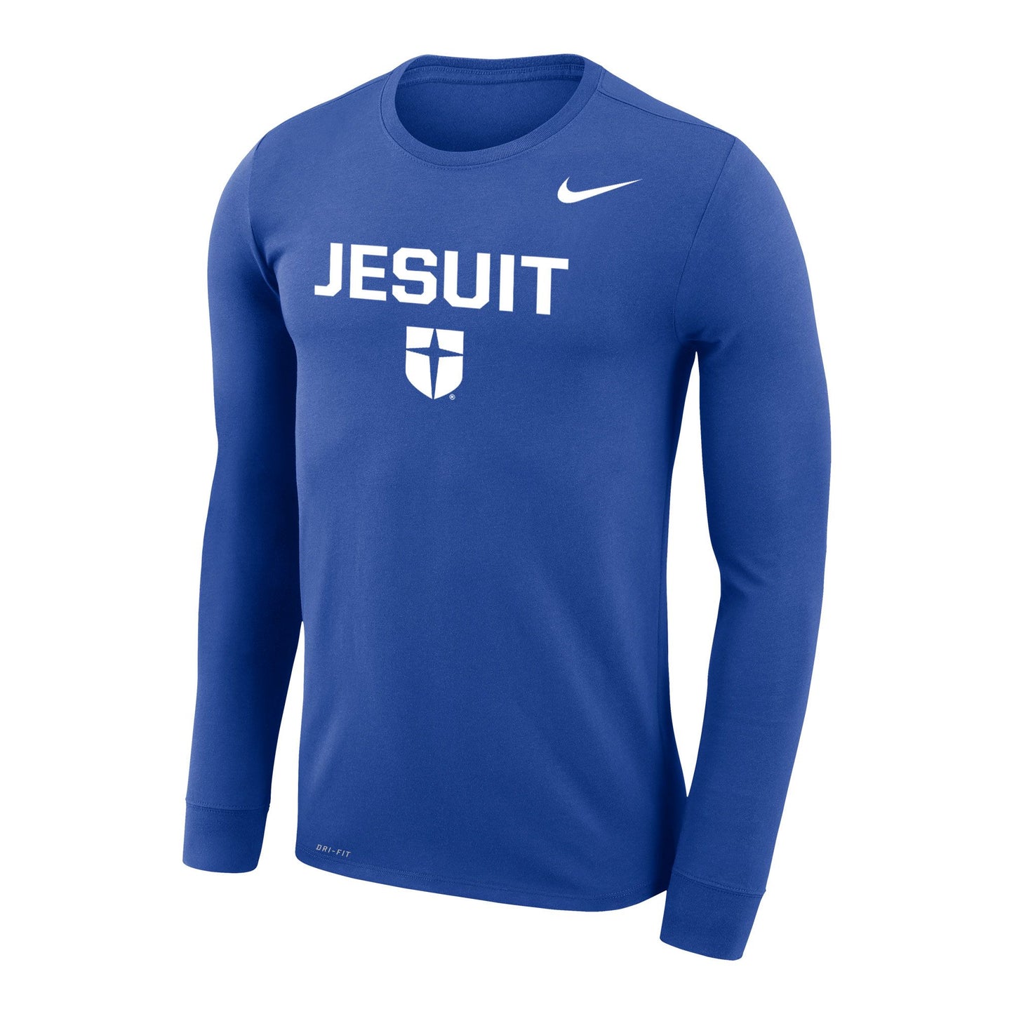 Nike Jesuit dri-fit legend Long Sleeve in Game Day Royal