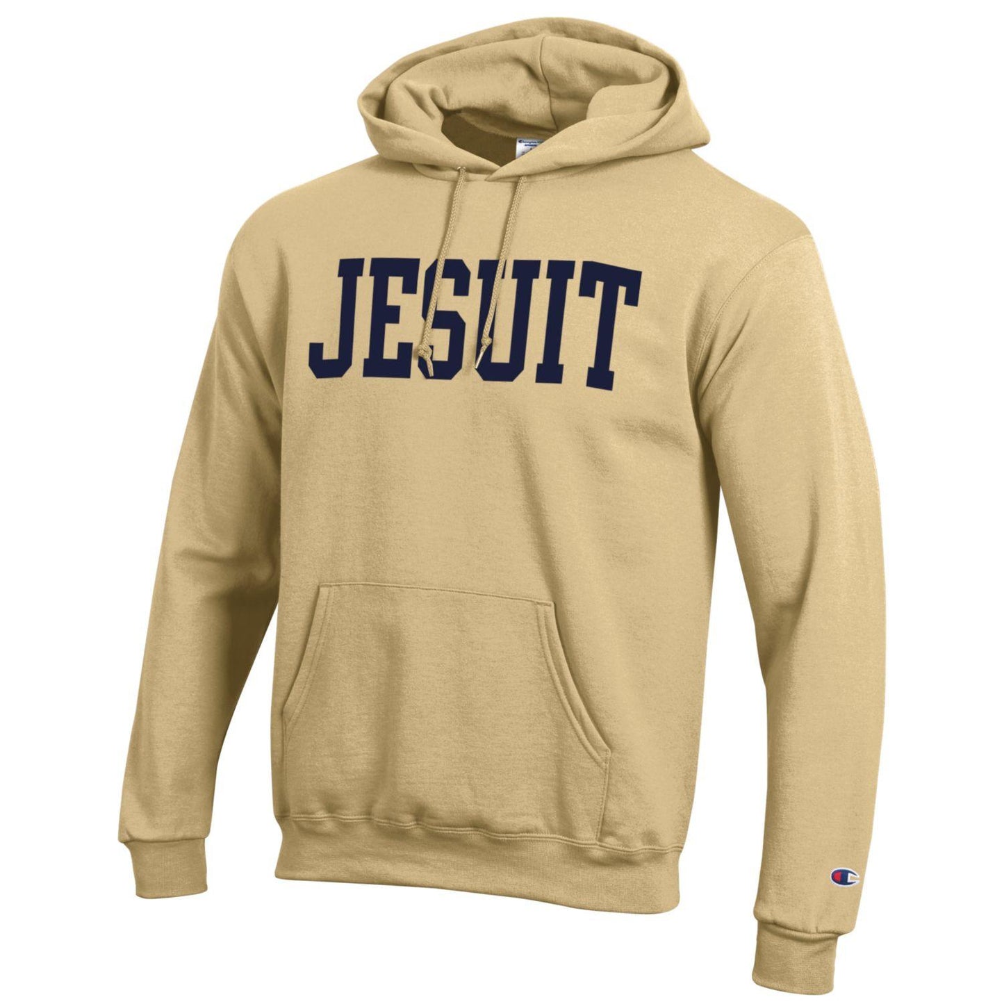 Champion Powerblend Jesuit Vegas Gold Hoodie