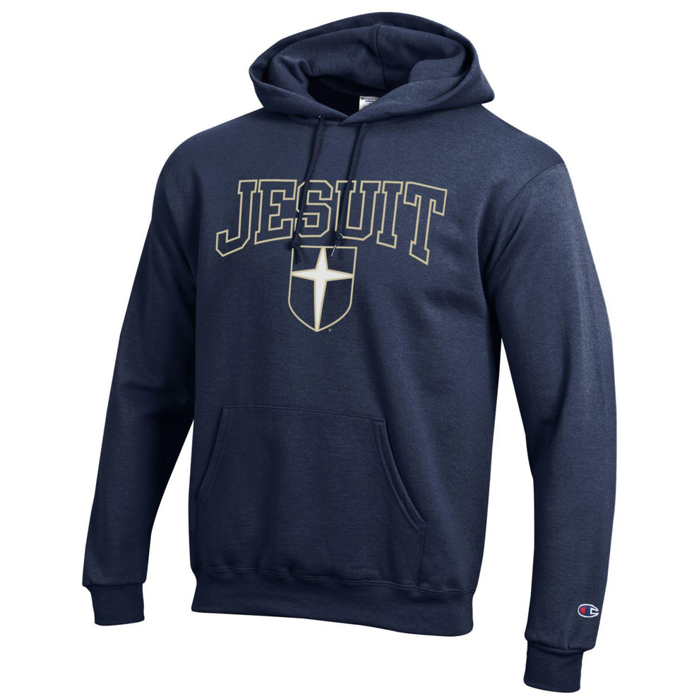Champion Powerblend Fleece Classic Hoodie Sweatshirt – Jesuit Dallas ...