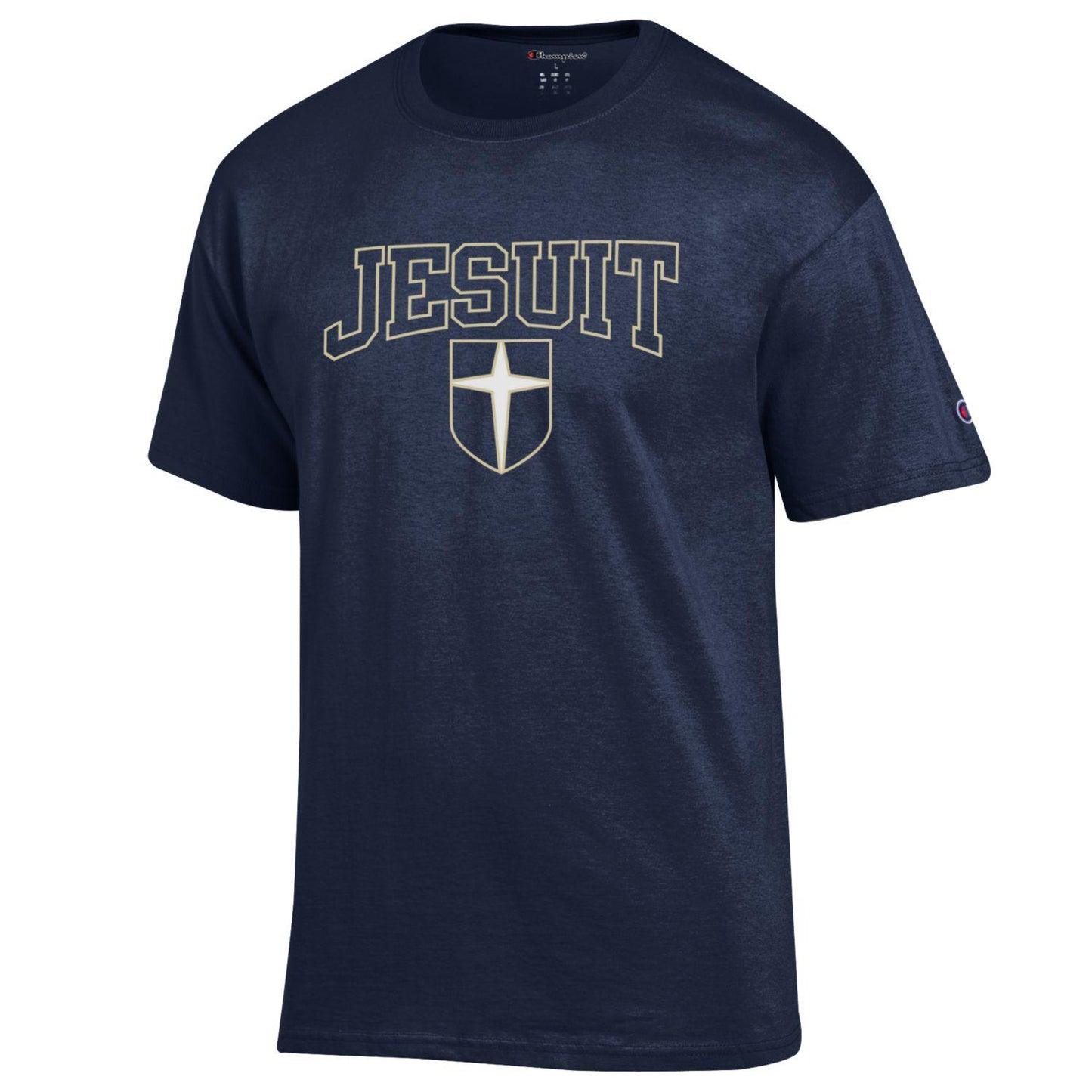 Classic Jesuit Navy shield T-shirt