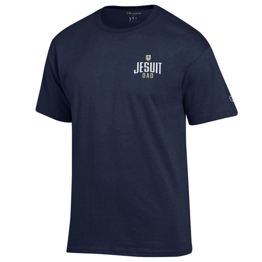 Jesuit Dad Champion Navy T-Shirt